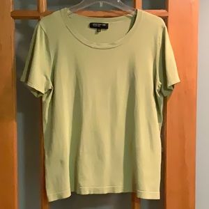 Jones New York Silk/Nylon light green Sweater XL